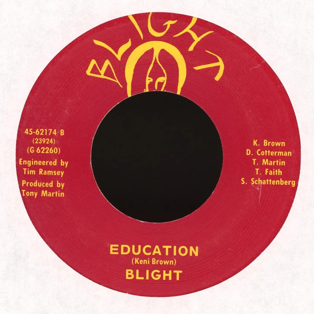 Blight - Free And Easy - Private Psych Prog Rock 45