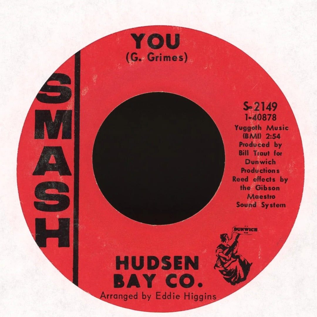 Hudsen Bay Co. - I See Her Face on Smash Records Rock 45