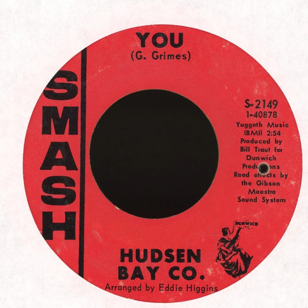 Hudsen Bay Co. - I See Her Face on Smash Records Rock 45