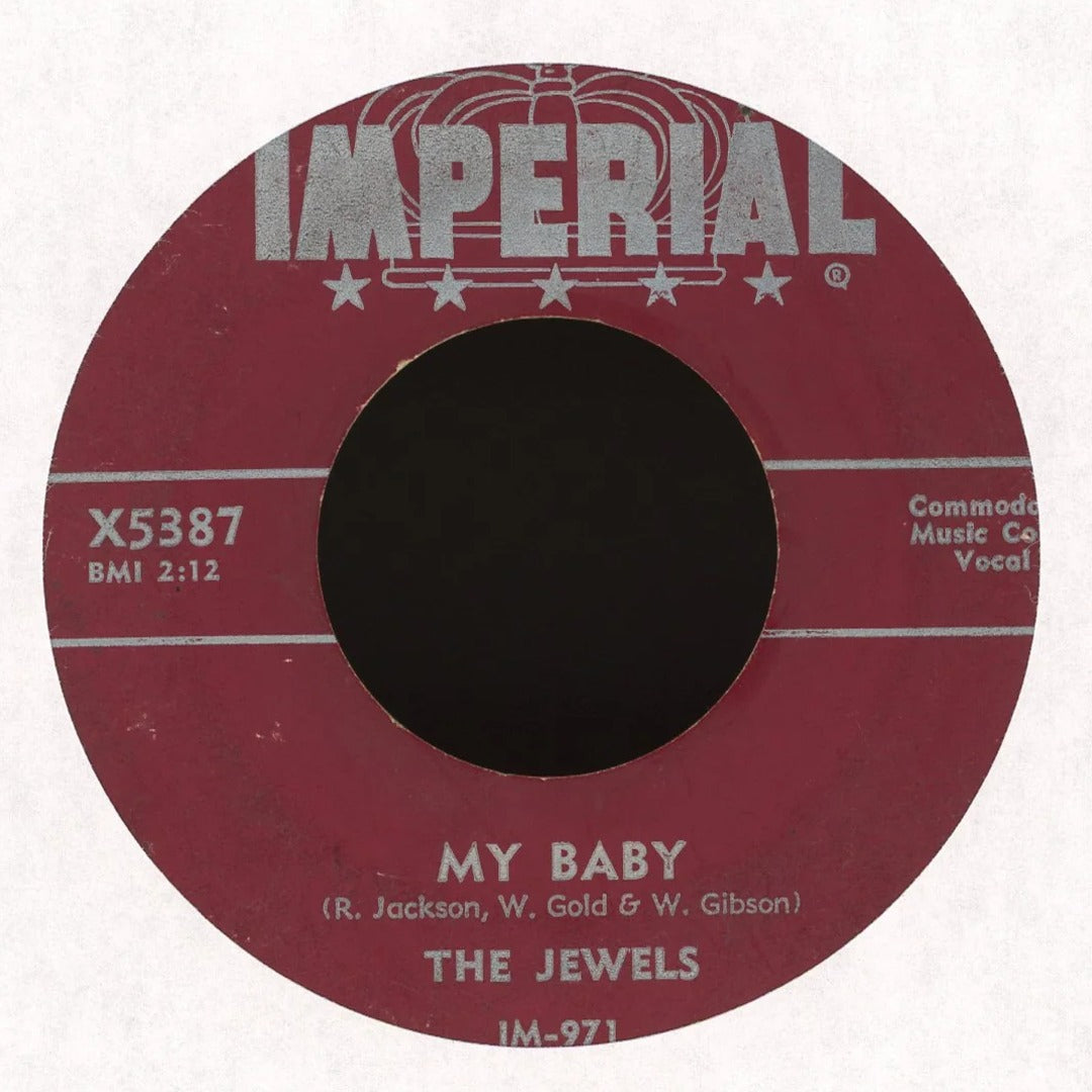 The Jewels - Goin' Goin' Gone / My Baby on Imperial R&B Doo Wop 45