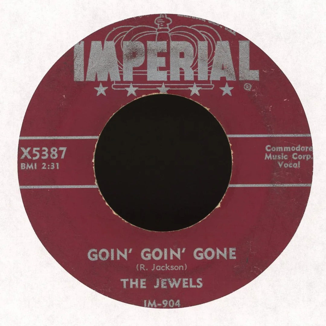 The Jewels - Goin' Goin' Gone / My Baby on Imperial R&B Doo Wop 45