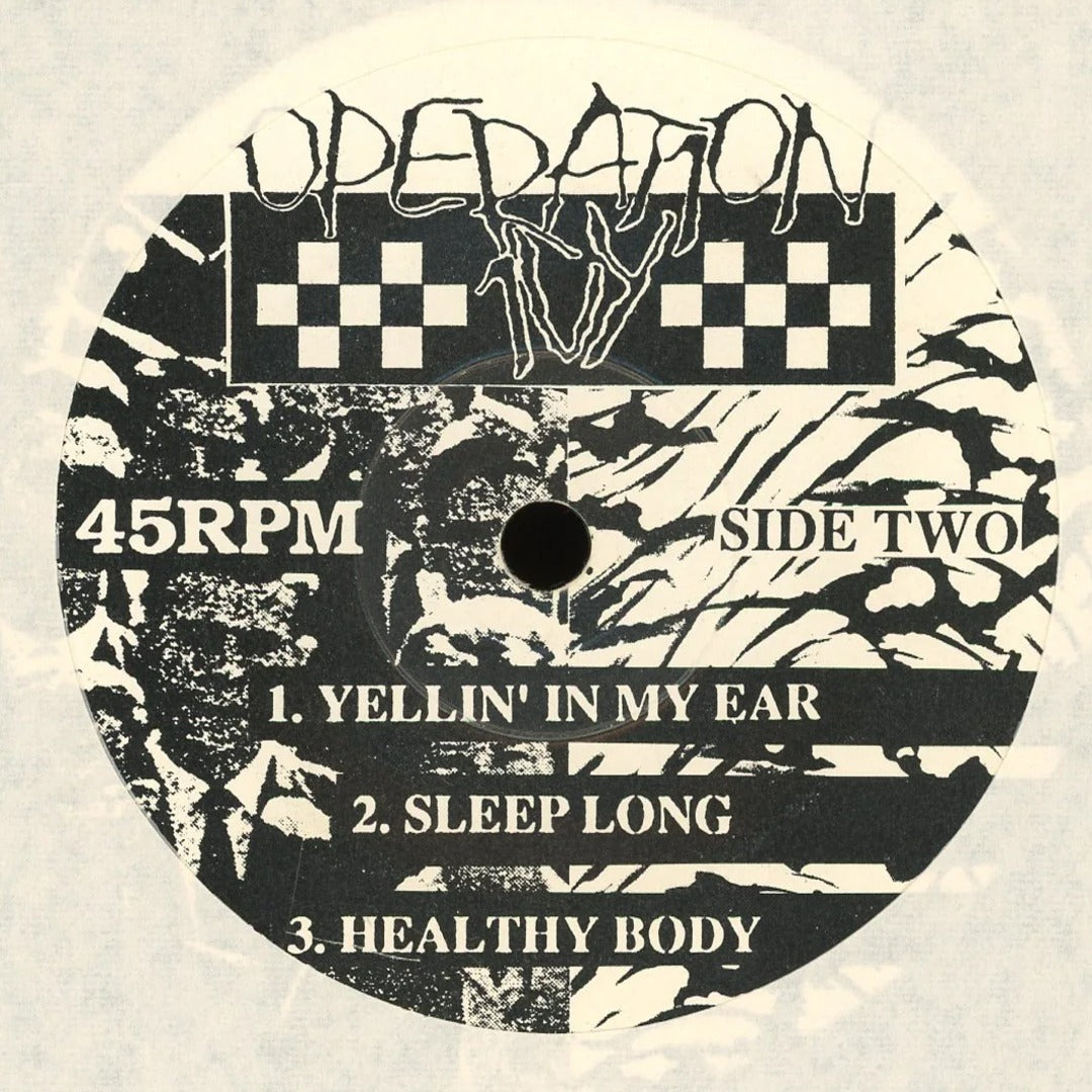 Operation Ivy - Hectic E.P. on Lookout! Records - Numbered Punk 45 1st Pressing