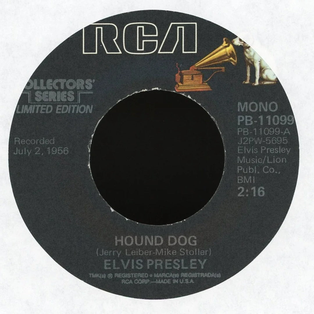 Elvis Presley - Hound Dog / Don't Be Cruel on RCA With Picture Sleeve