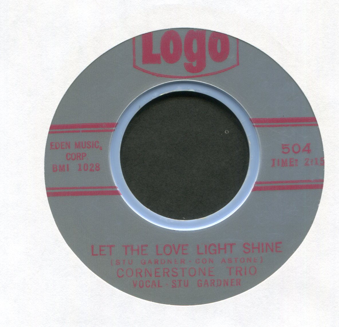 Cornerstone Trio - Summertime on Logo Blue Vinyl Soul Funk 45