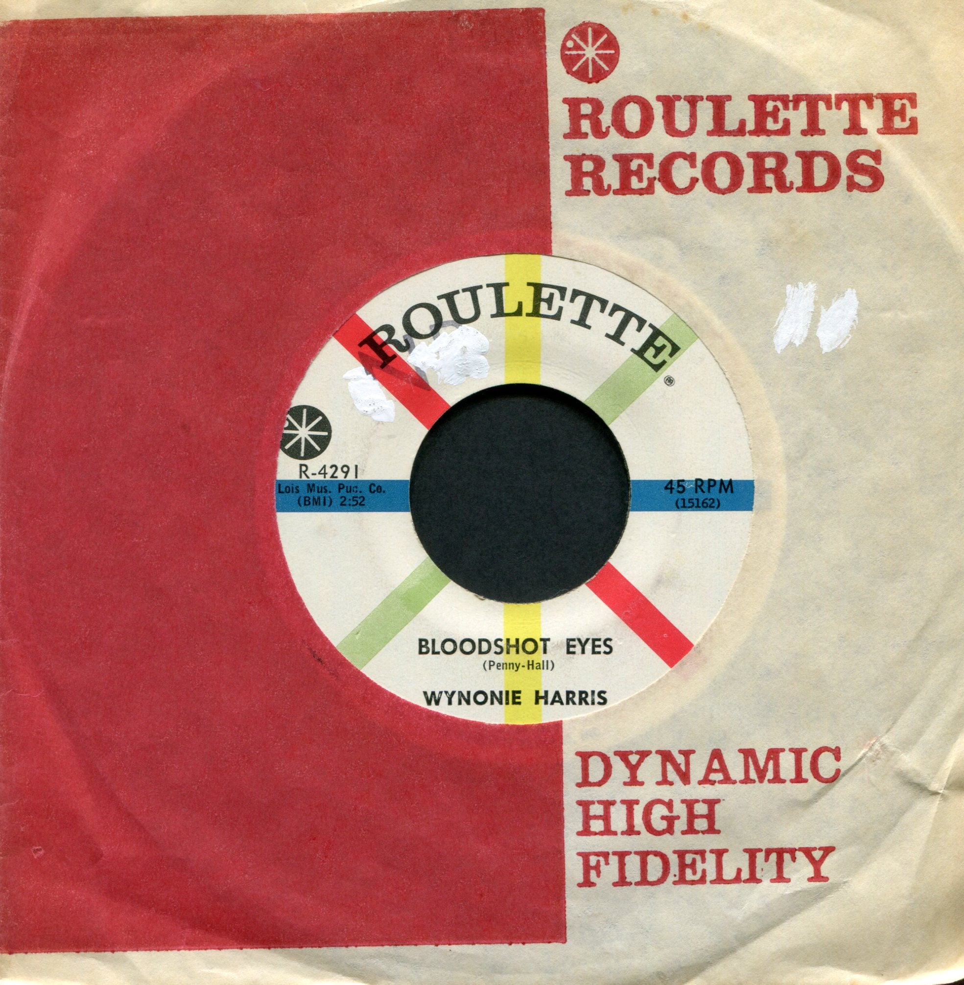 Wynonie Harris - Sweet Lucy Brown on Roulette R&B 45