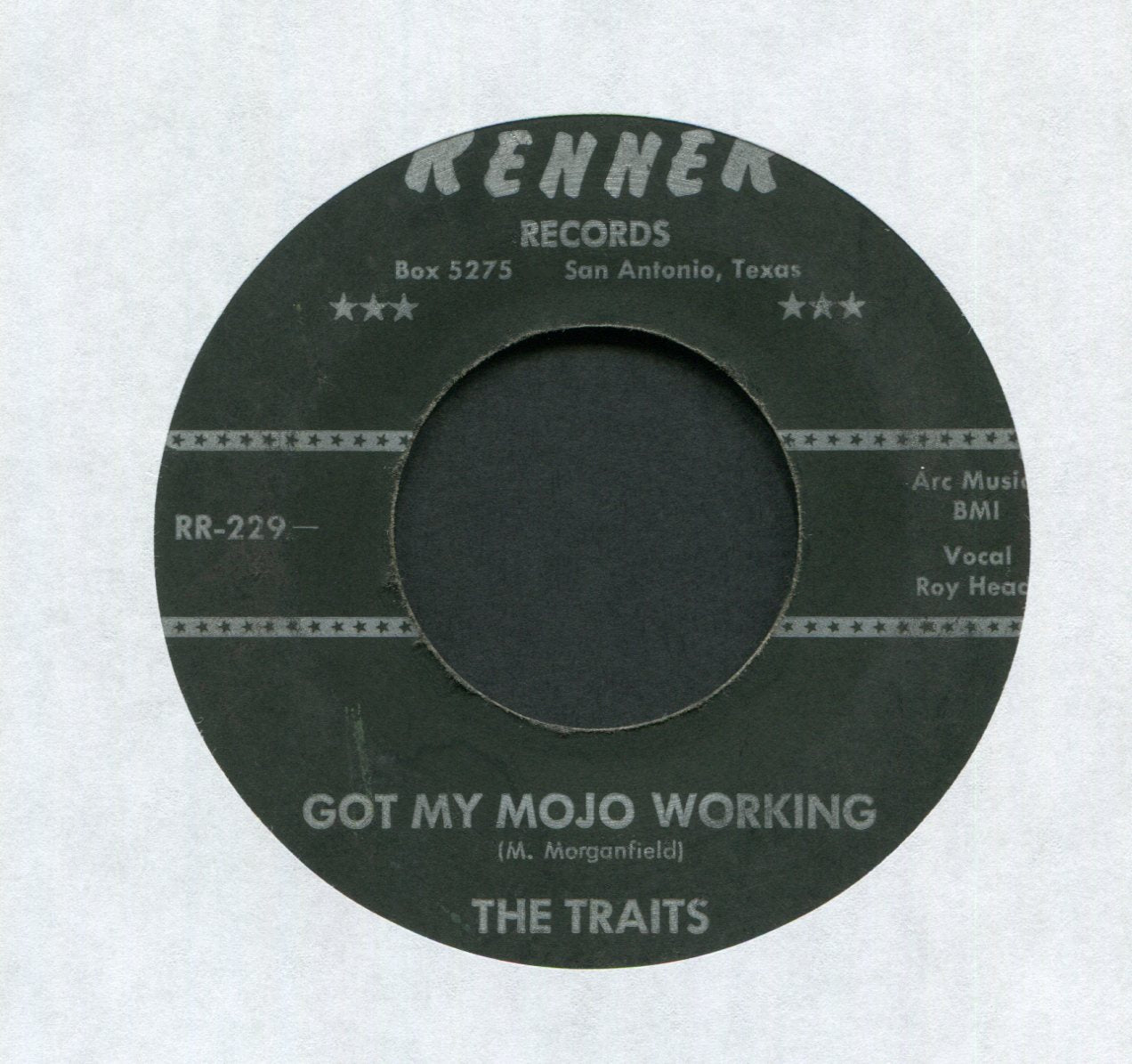 The Traits - Got My Mojo Working on Kenner R&B 45
