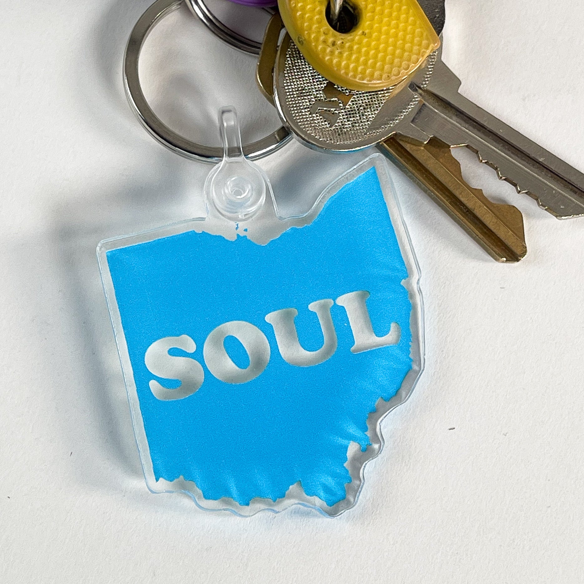 Ohio Soul Keychain