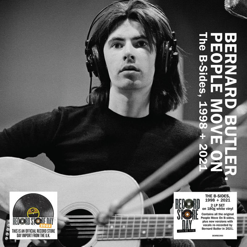 Bernard Butler - People Move On: The B-Sides 1998 + 2021 [White Vinyl] Bernard Butler - PEOPLE MOVE ON