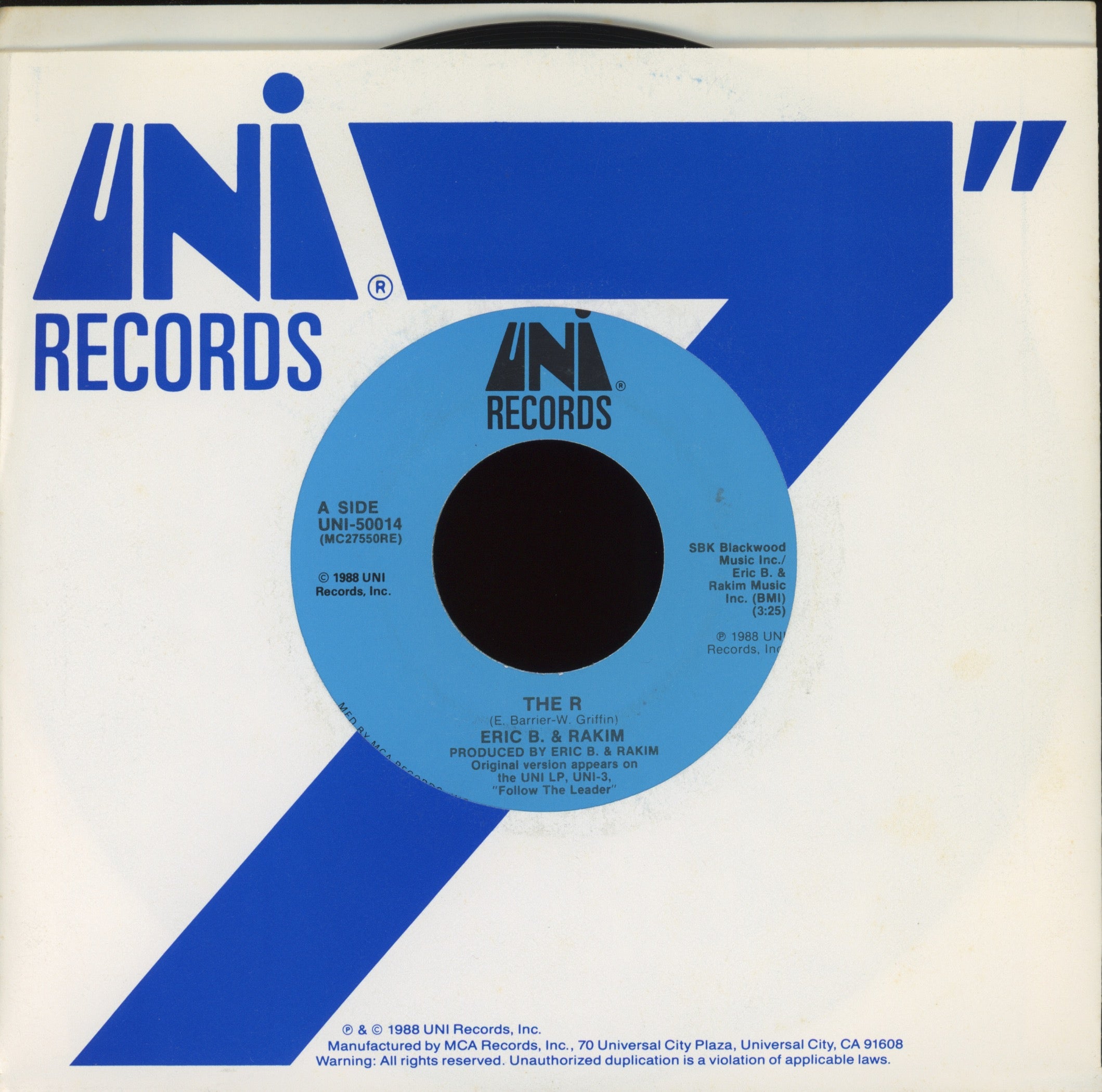 Eric B. & Rakim - The R on Uni