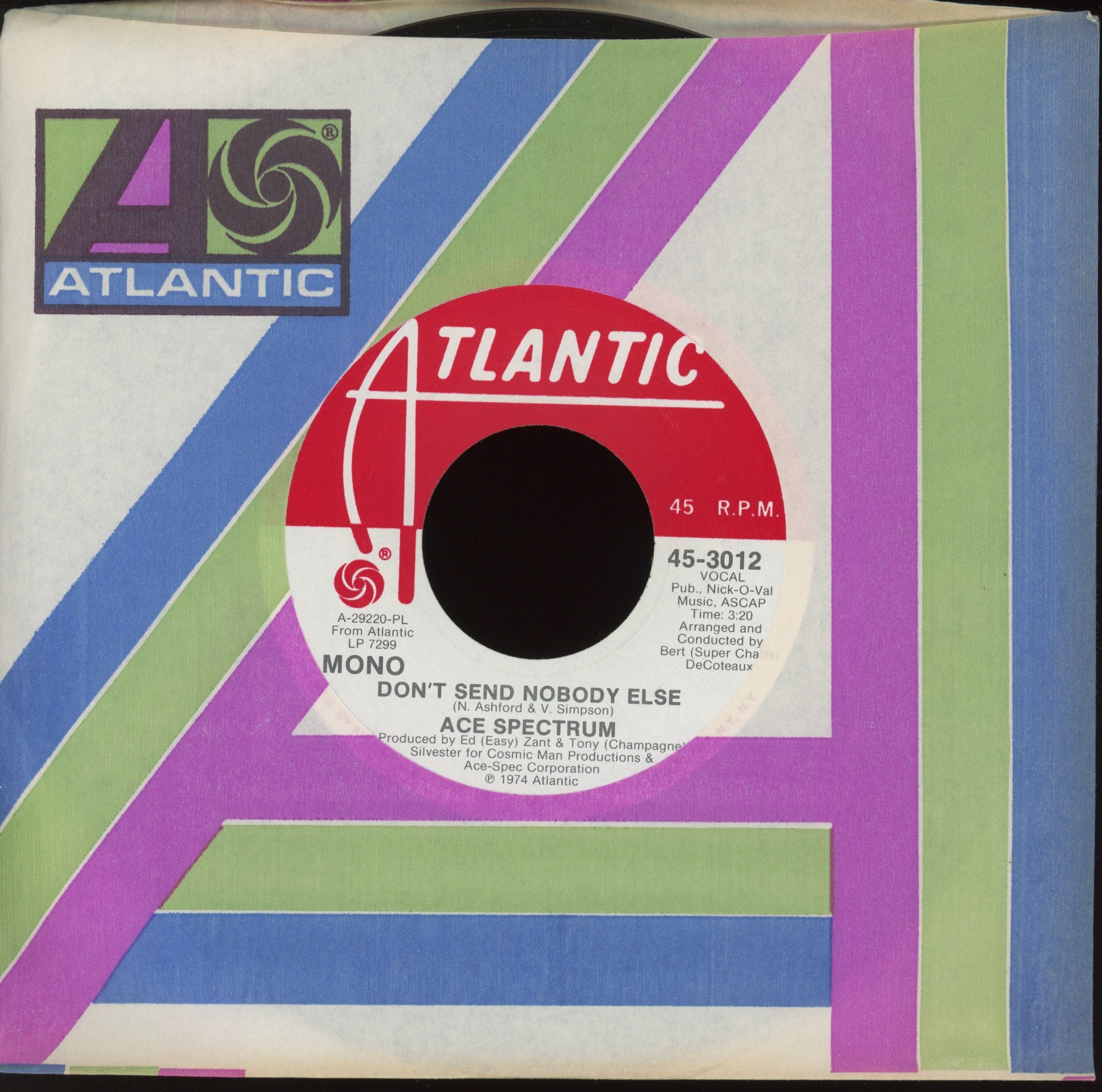 Ace Spectrum - Don't Send Nobody Else on Atlantic Promo