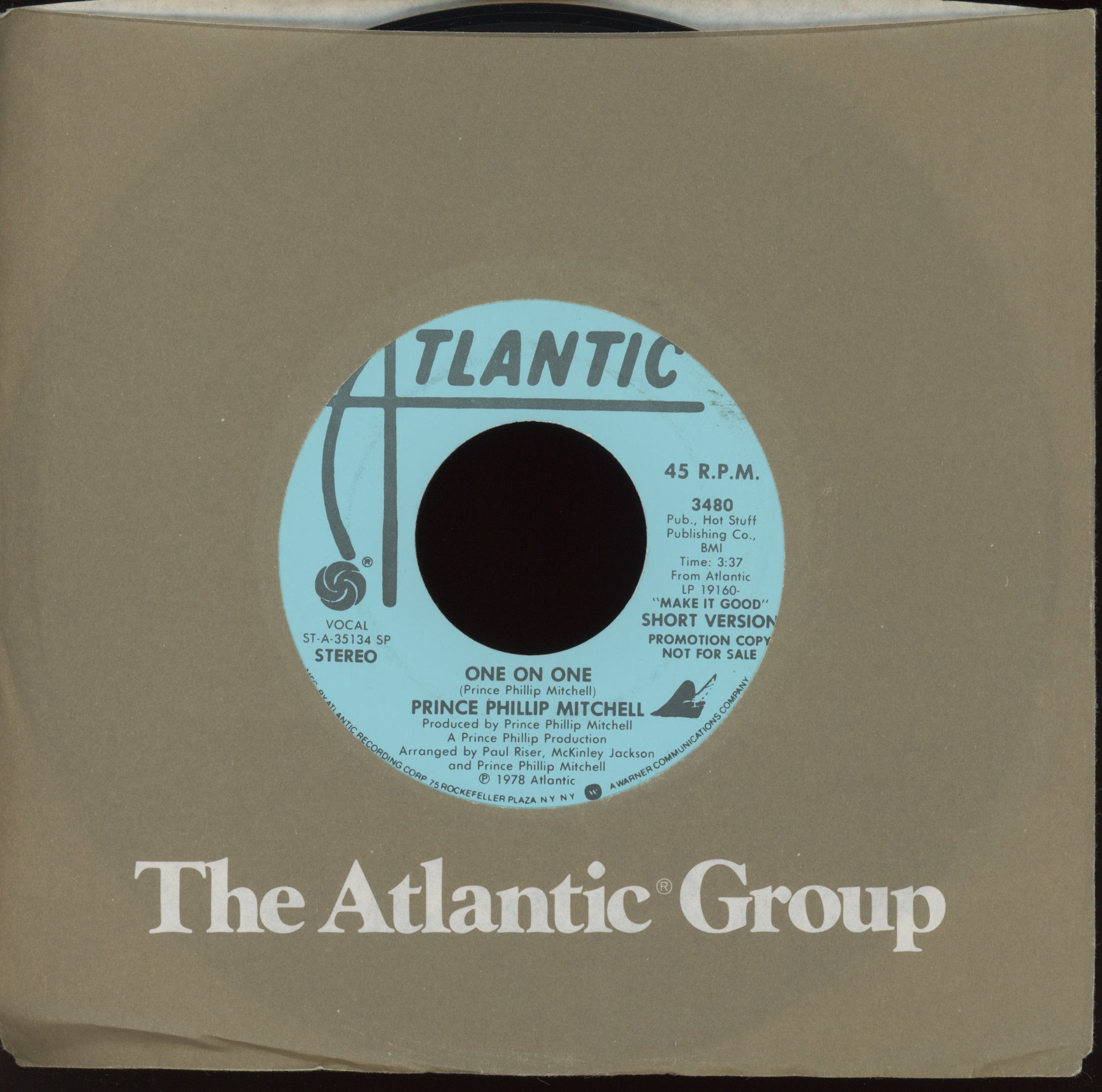 Phillip Mitchell - One On One on Atlantic Promo