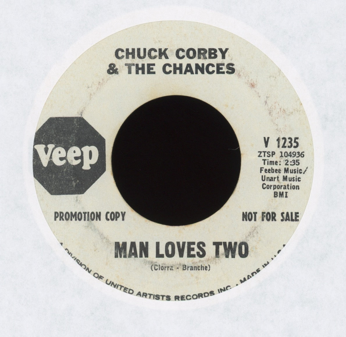 Chuck Corby & The Chances - Man Loves Two on Veep Promo