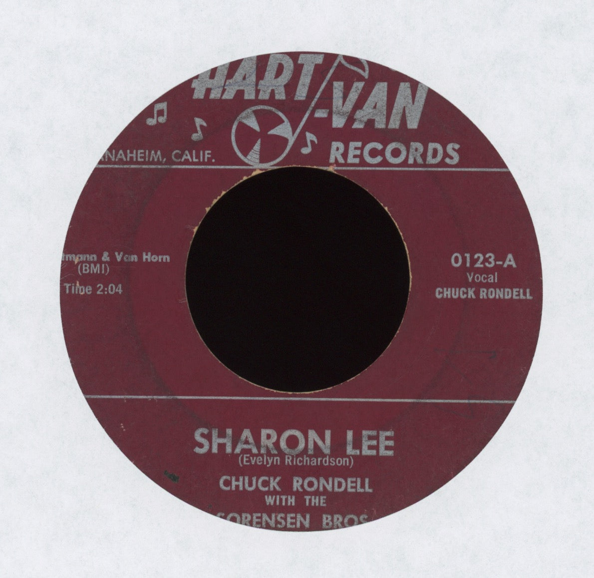 Chuck Rondell - Sharon Lee on Hart Van