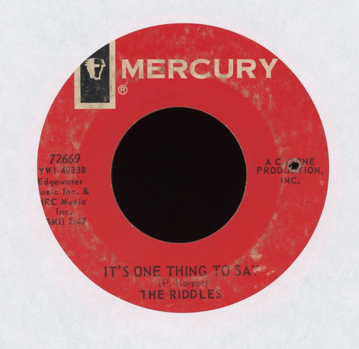 The Riddles - It's One Thing To Say on Smash