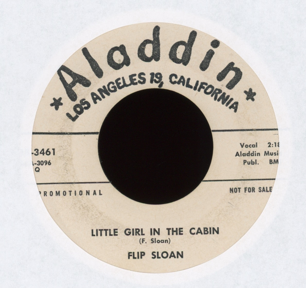 Flip Sloan - All I Want is Loving on Aladdin Promo P.F. Sloan