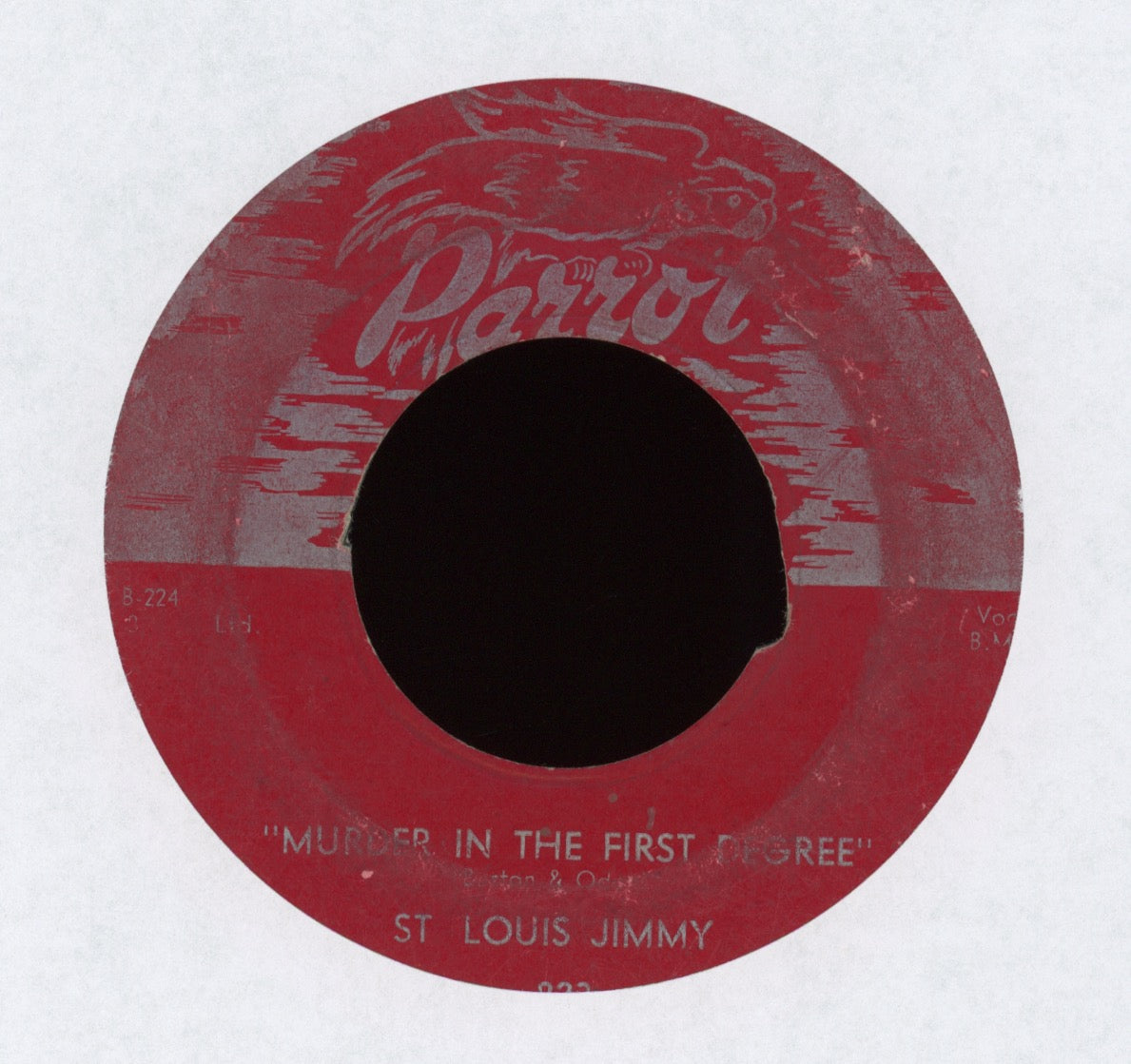 St. Louis Jimmy Oden - Murder In The First Degree on Parrot