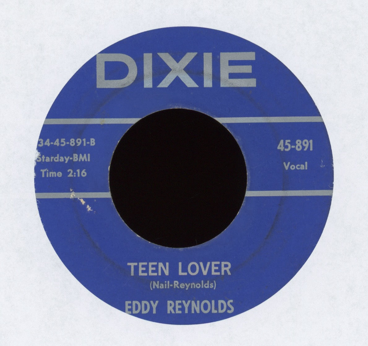 Eddie Reynolds - Teen Lover on Dixie