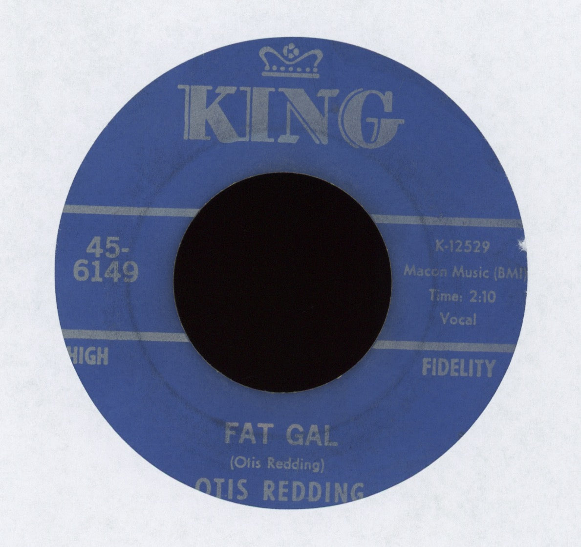 Otis Redding - Fat Gal on King