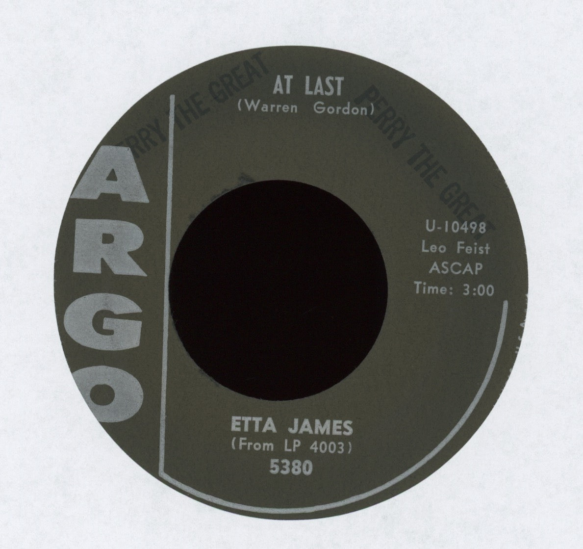 Etta James - At Last on Argo