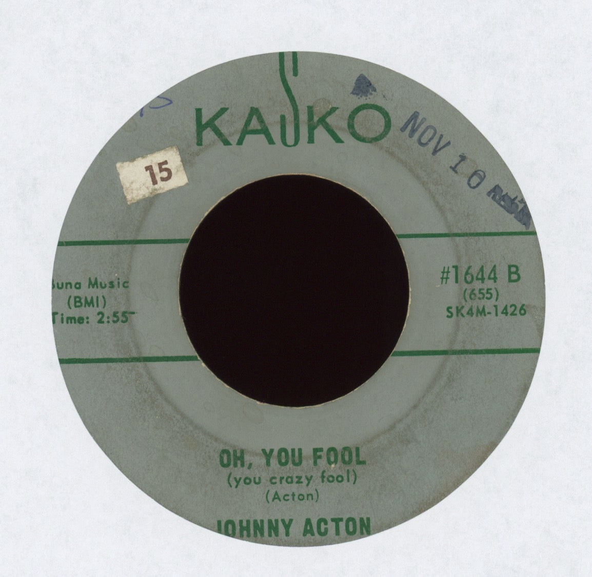 Johnny Acton - Snuffy Smith on Kasko Slower Version
