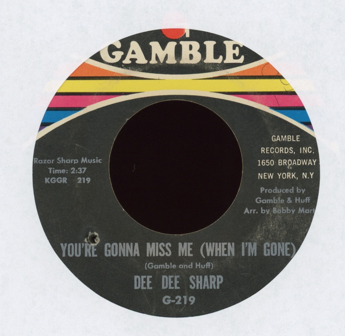 Dee Dee Sharp - What Kind Of Lady on Gamble