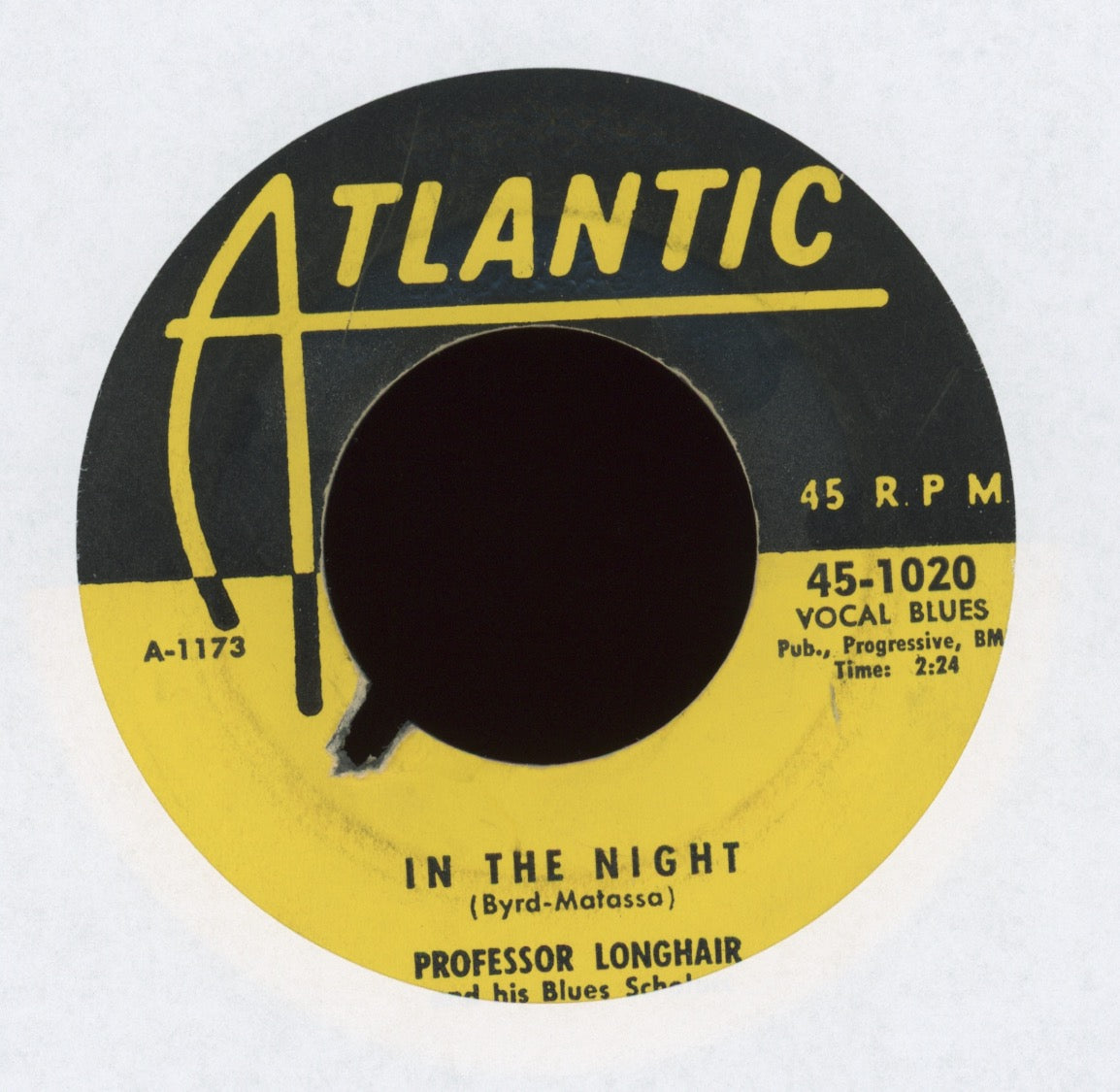 Professor Longhair And His Blues Scholars - Tipitina on Atlantic 1st Press