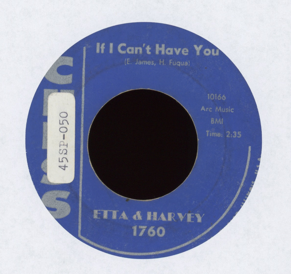Etta & Harvey - If I Can't Have You on Chess