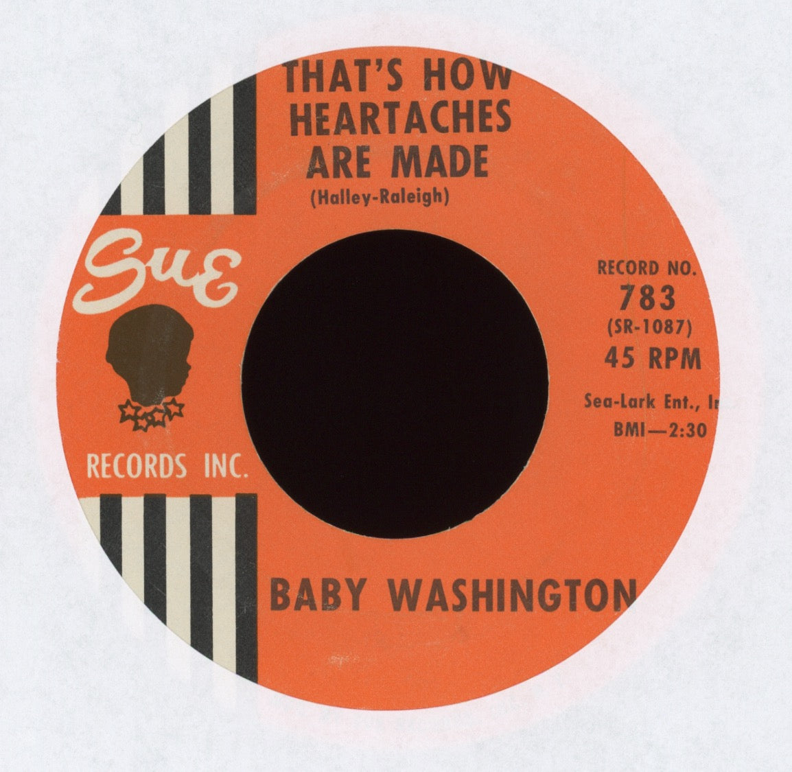 Baby Washington - That's How Heartaches Are Made on Sue