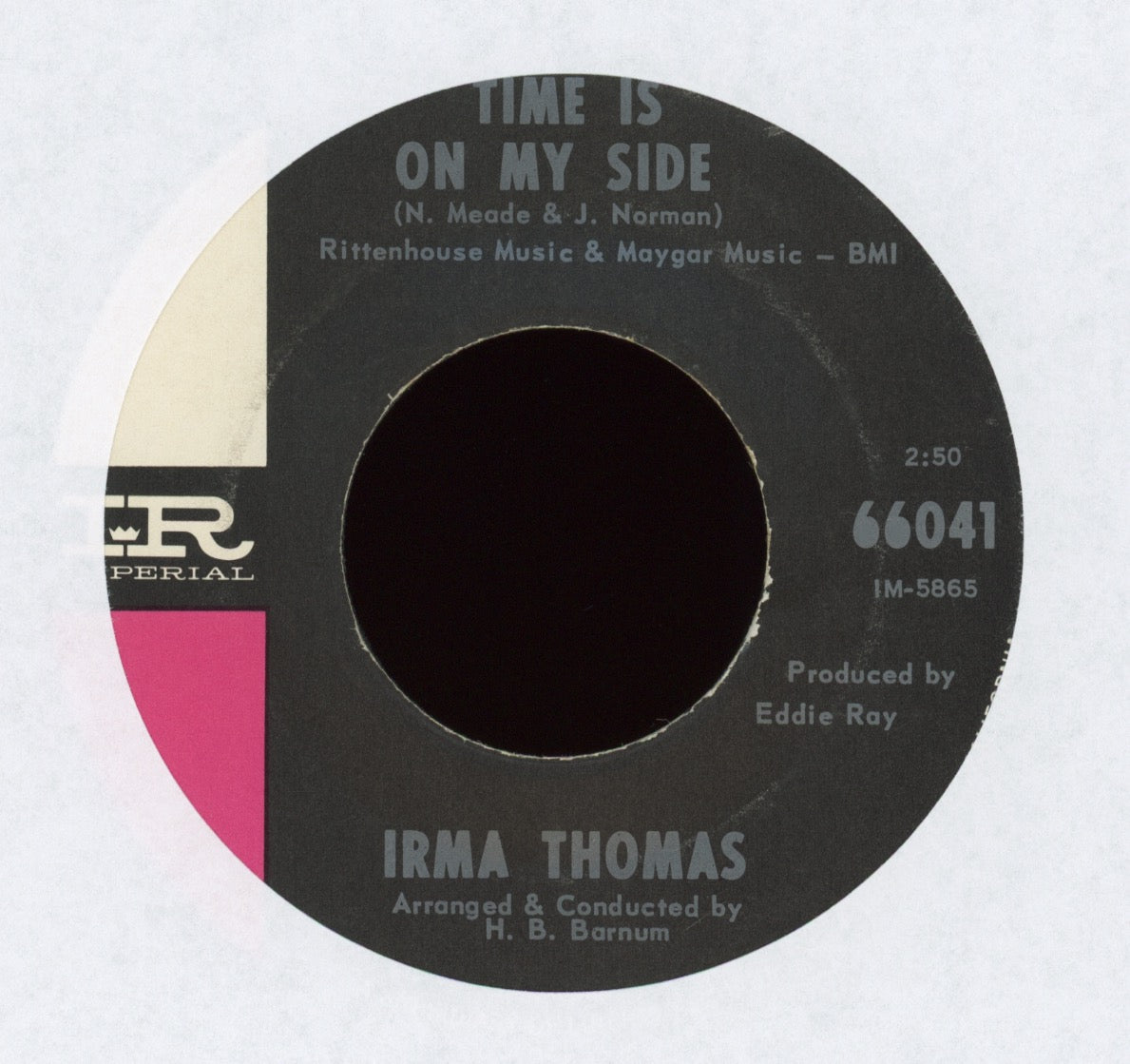Irma Thomas - Time Is On My Side on Imperial