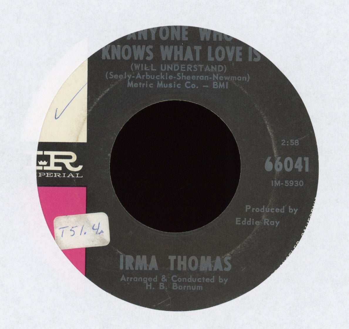 Irma Thomas - Time Is On My Side on Imperial