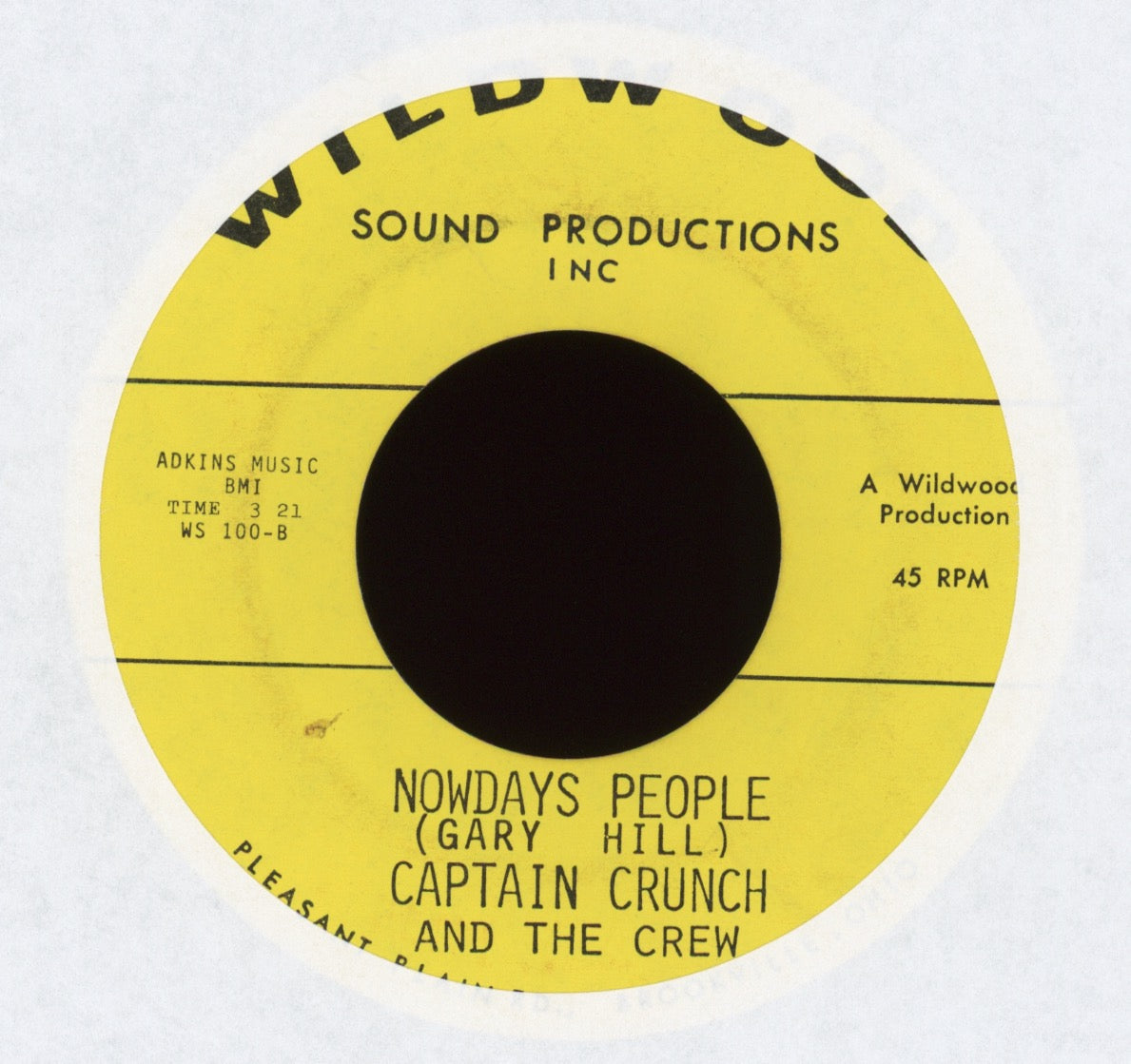 Captain Crunch & The Crew - Nowdays People on Wildwood