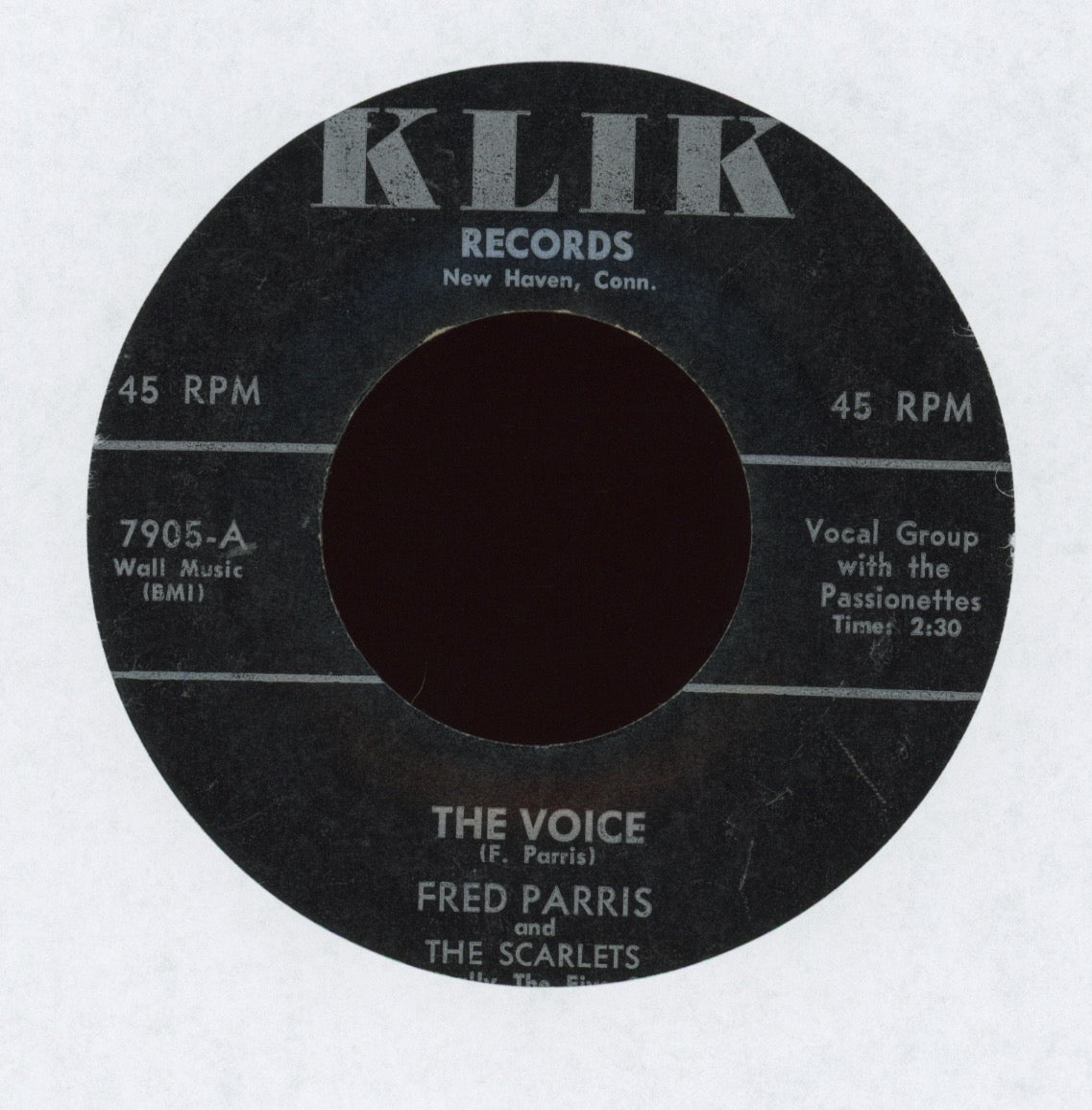 Fred Parris - The Voice on Klik