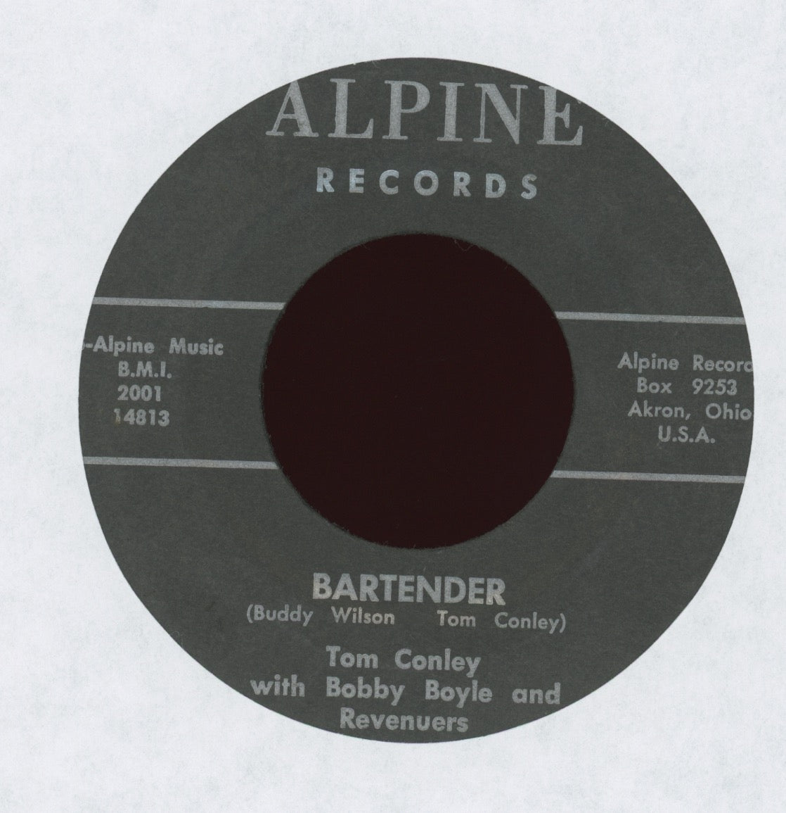 Bobby Boyle & The Revenuers -I Couldn't Care Any Less on Alpine