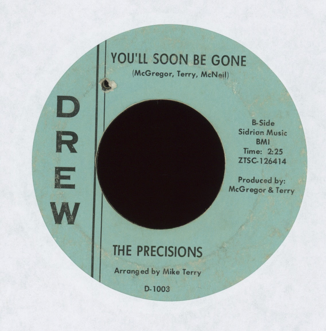 The Precisions - If This Is Love (I'd Rather Be Lonely) on Drew
