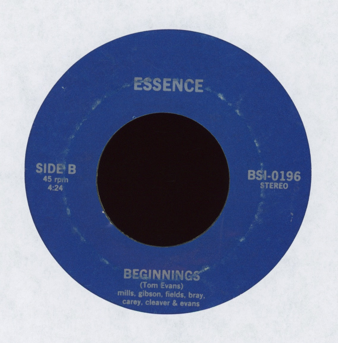 Essence -Beginnings Private Press Breaks
