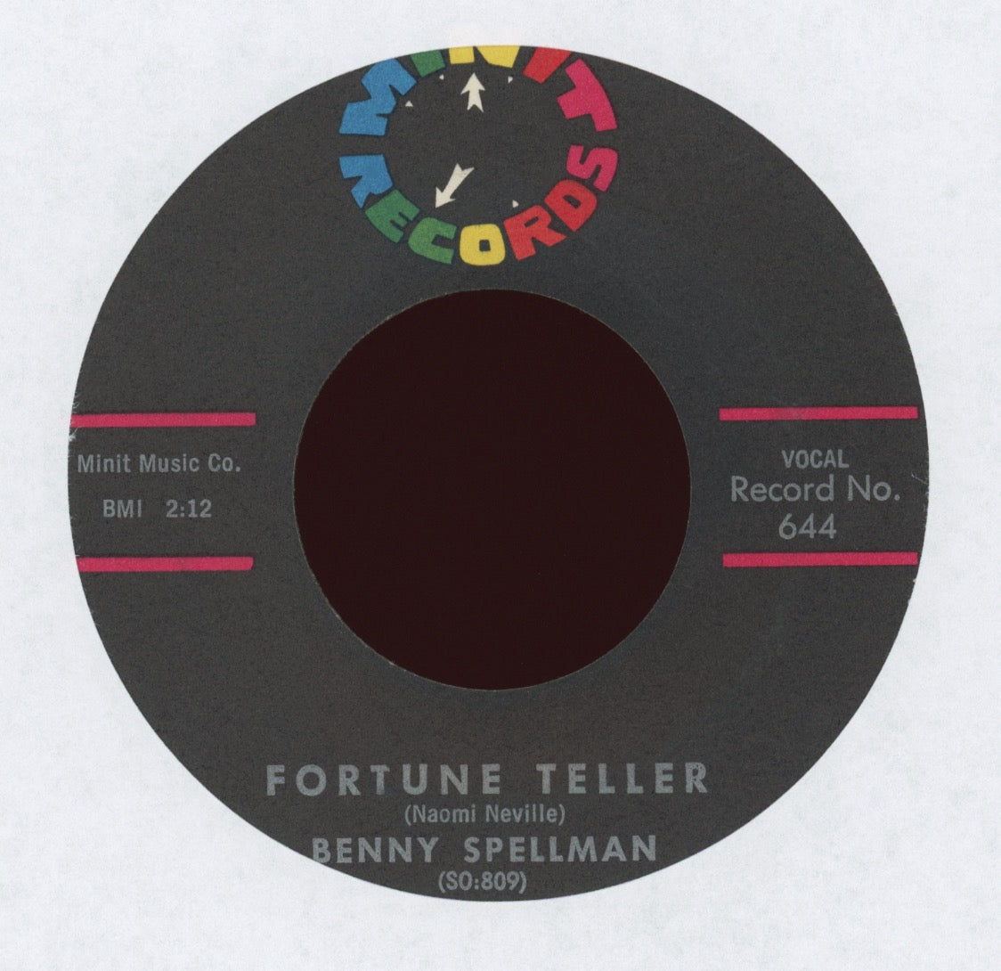 Benny Spellman - Fortune Teller on Minit