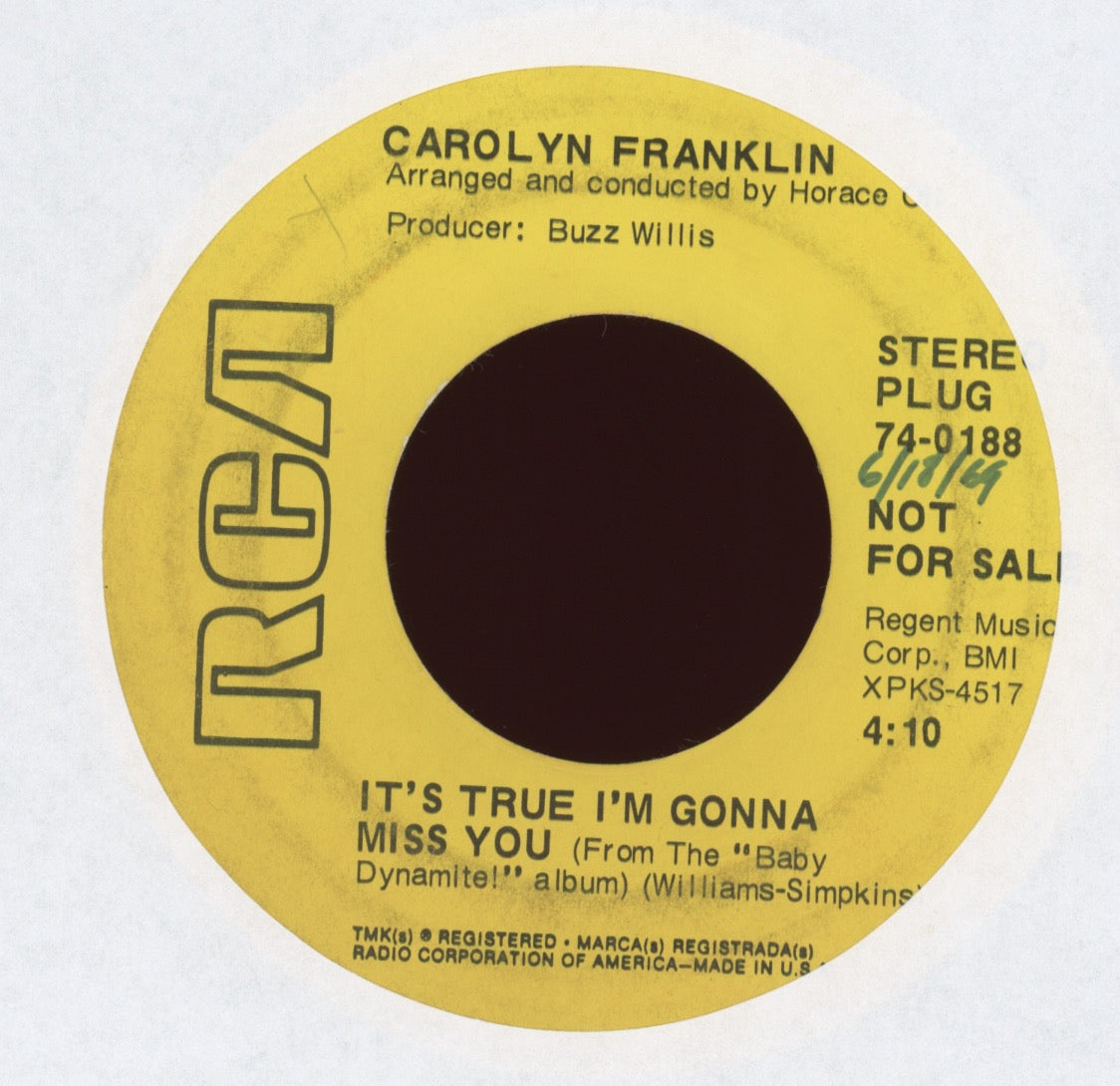 Carolyn Franklin - Reality on RCA Promo