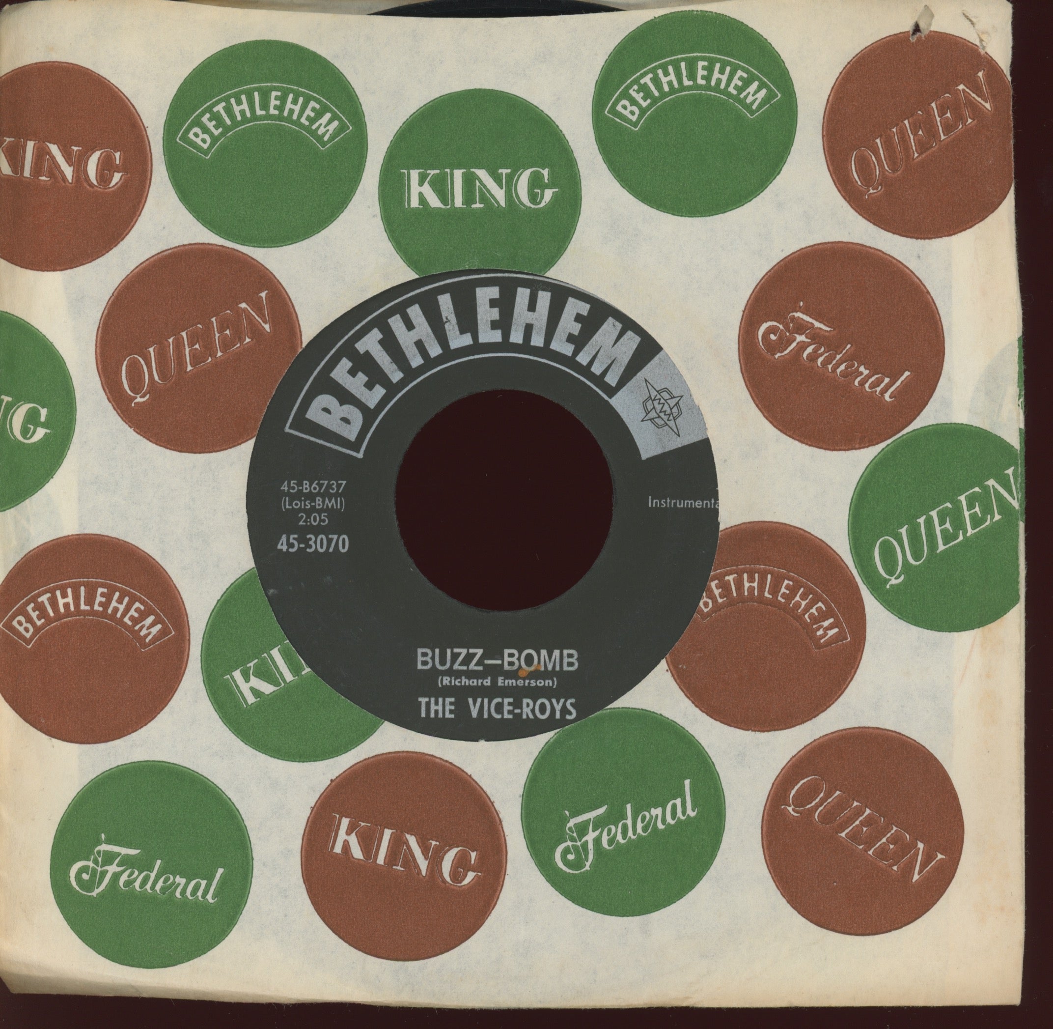 The Vice-Roys - Buzz-Bomb on Bethlehem