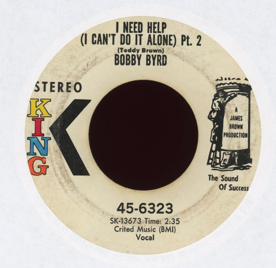 Bobby Byrd - I Need Help (I Can't Do It Alone) on King