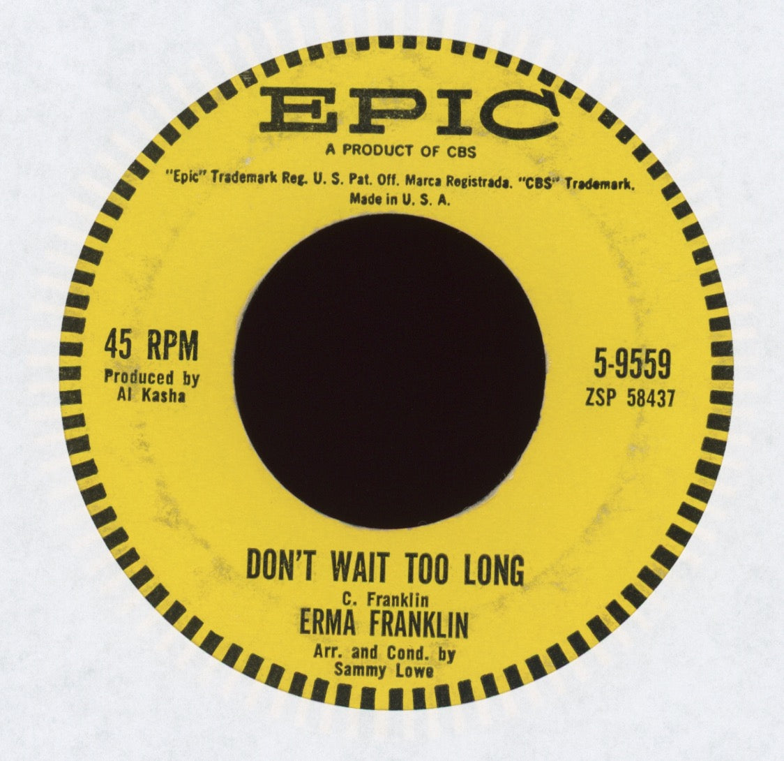 Erma Franklin - Don't Wait Too Long on Epic