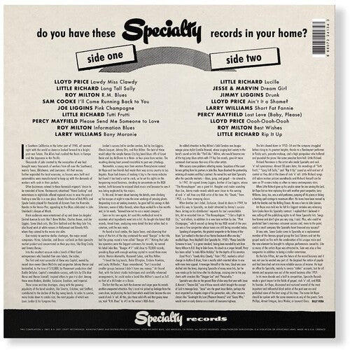 Various Artists - Rip It Up: The Best of Specialty Records