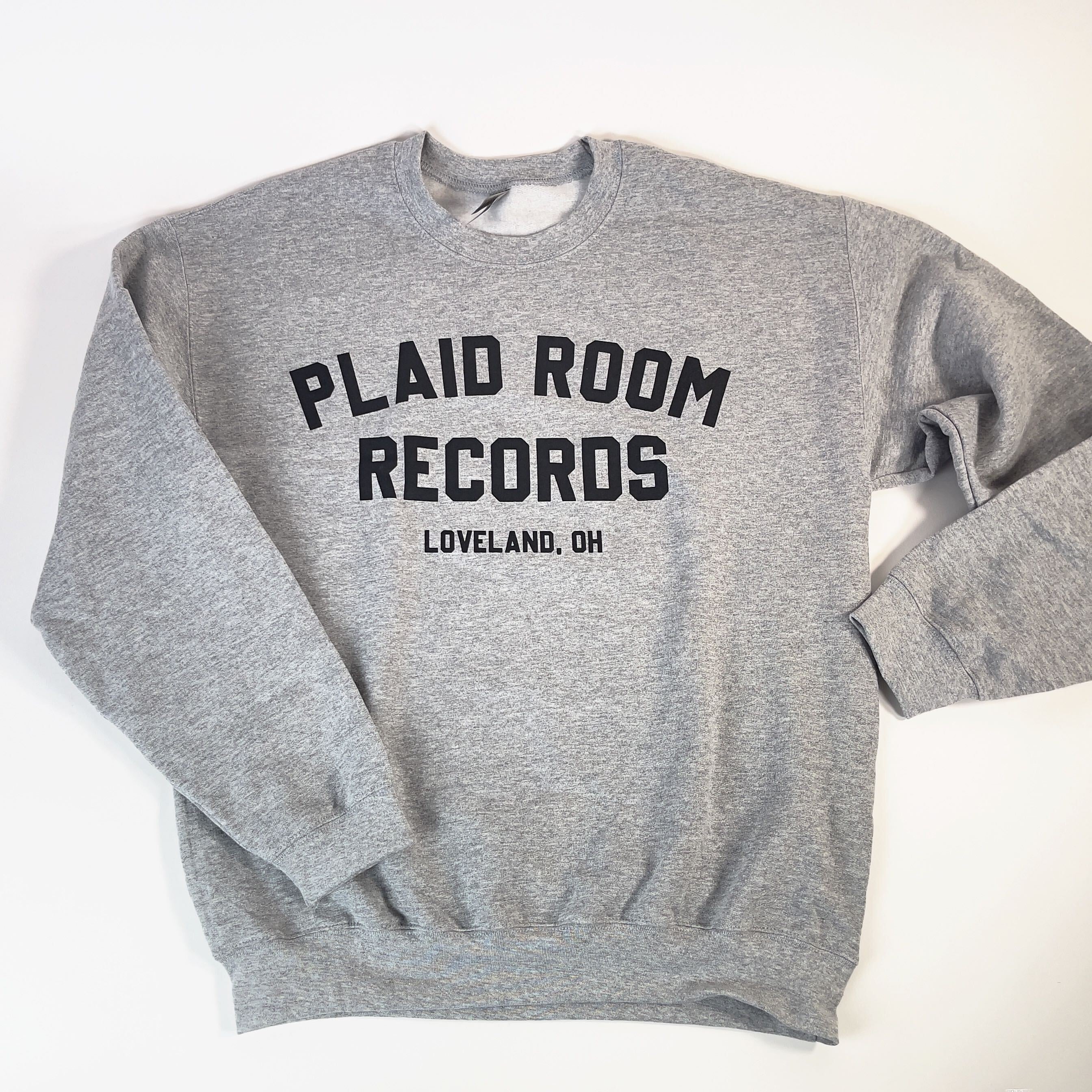 Plaid Room Goes To College Sweatshirt - Grey