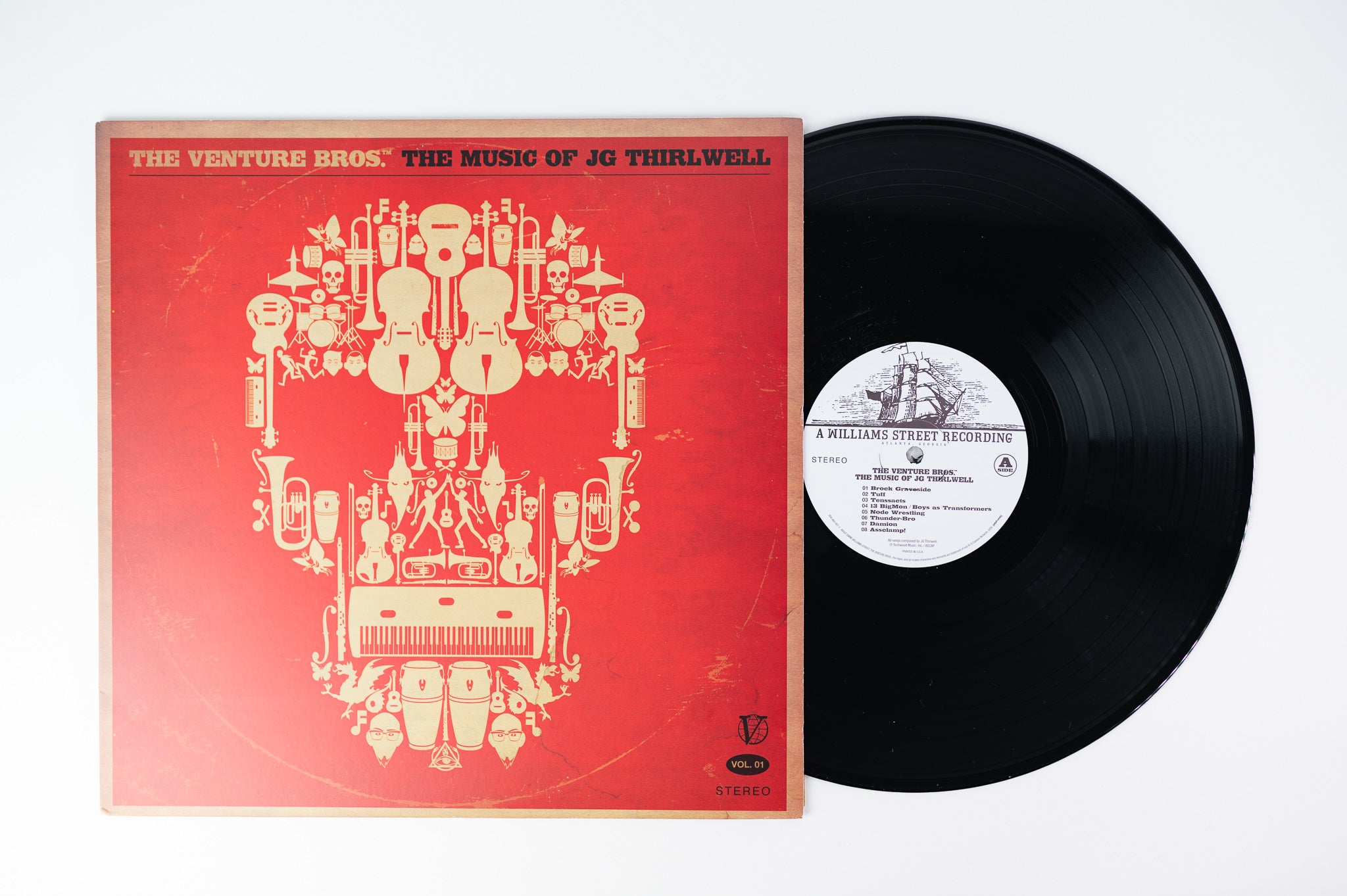 JG Thirlwell - The Venture Bros The Music Of JG Thirlwell Vol 01 on Williams Street