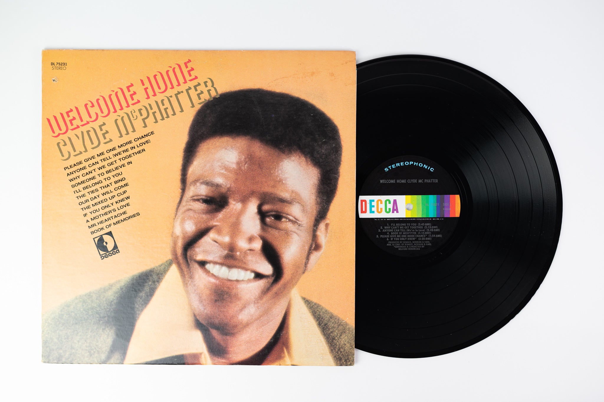 Clyde McPhatter - Welcome Home on Decca