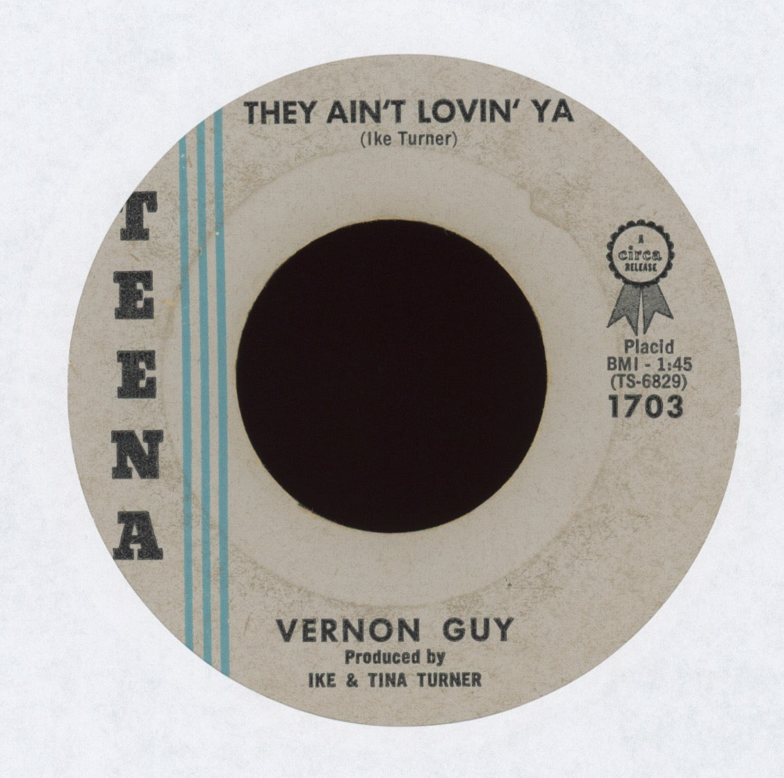 Vernon Guy - They Ain't Lovin' Ya on Teena