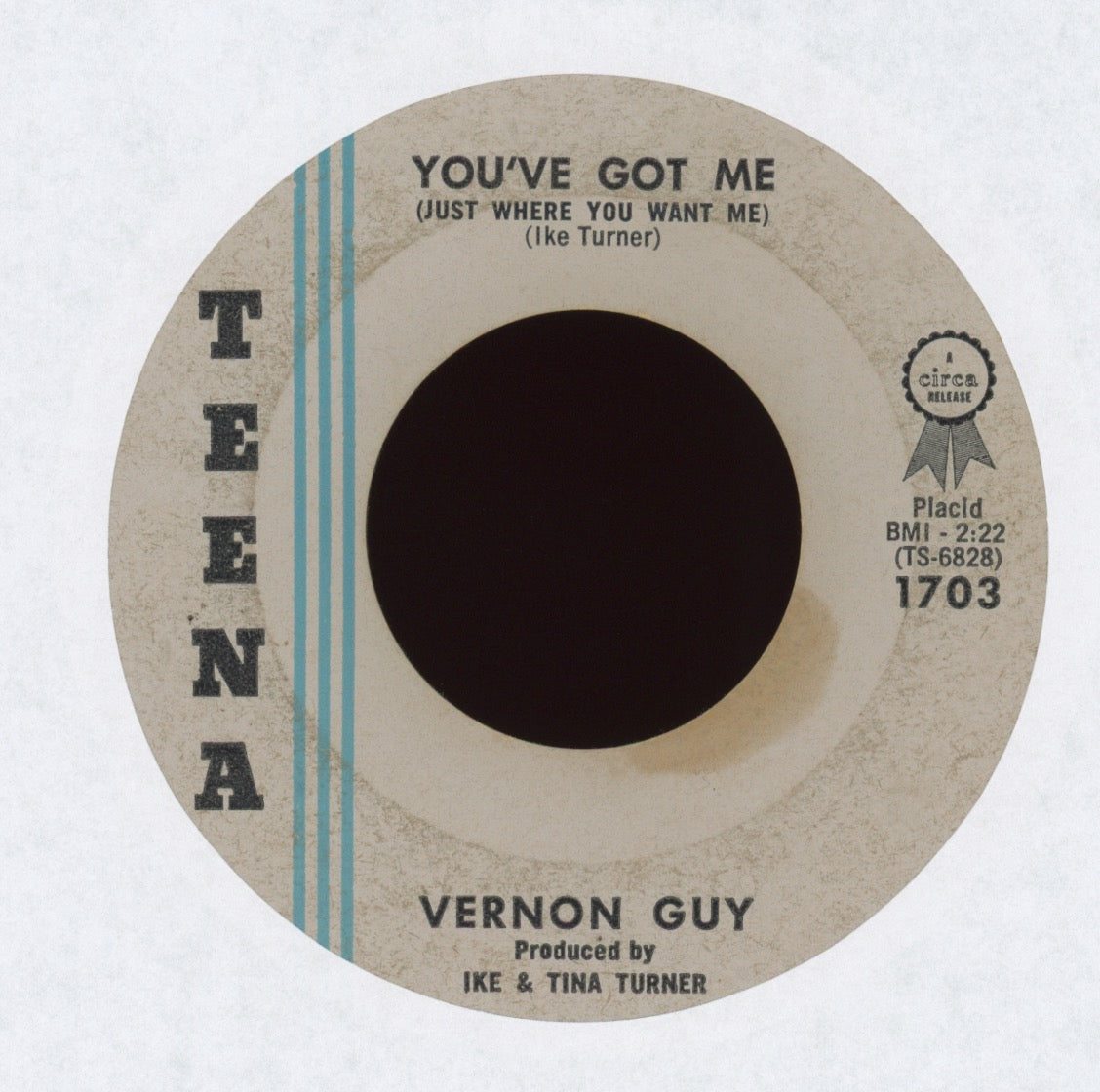 Vernon Guy - They Ain't Lovin' Ya on Teena