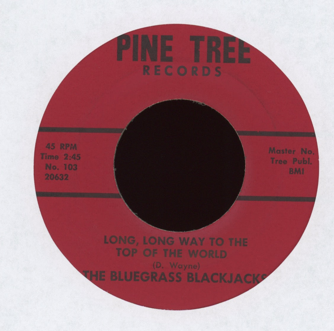 The Bluegrass Blackjacks - Muleskinner Blues on Pine Tree