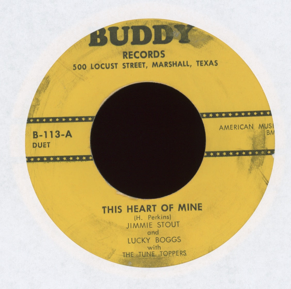 Jimmie Stout - This Heart Of Mine on Buddy