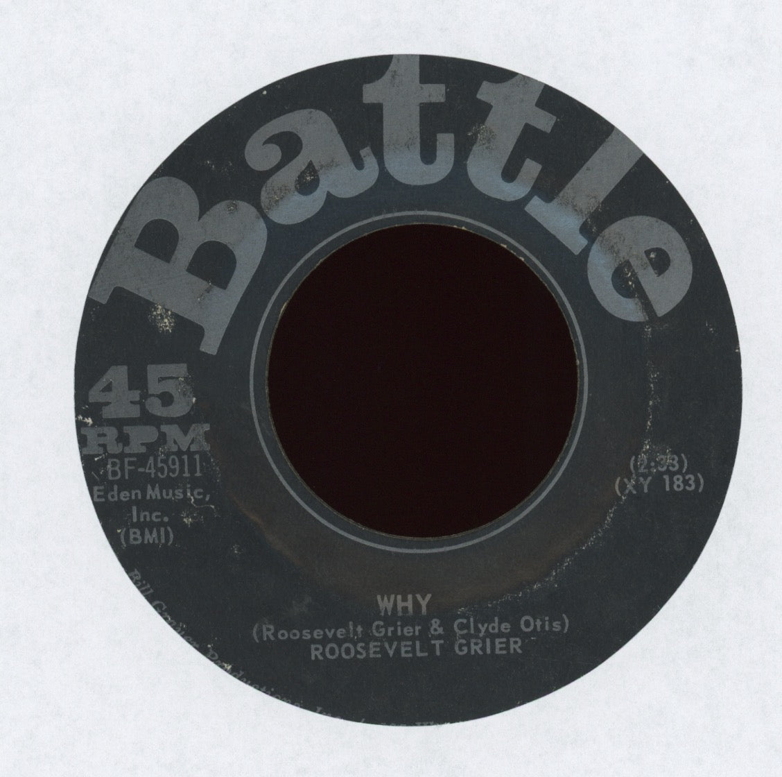 Roosevelt Grier - Lover Set Me Free on Battle