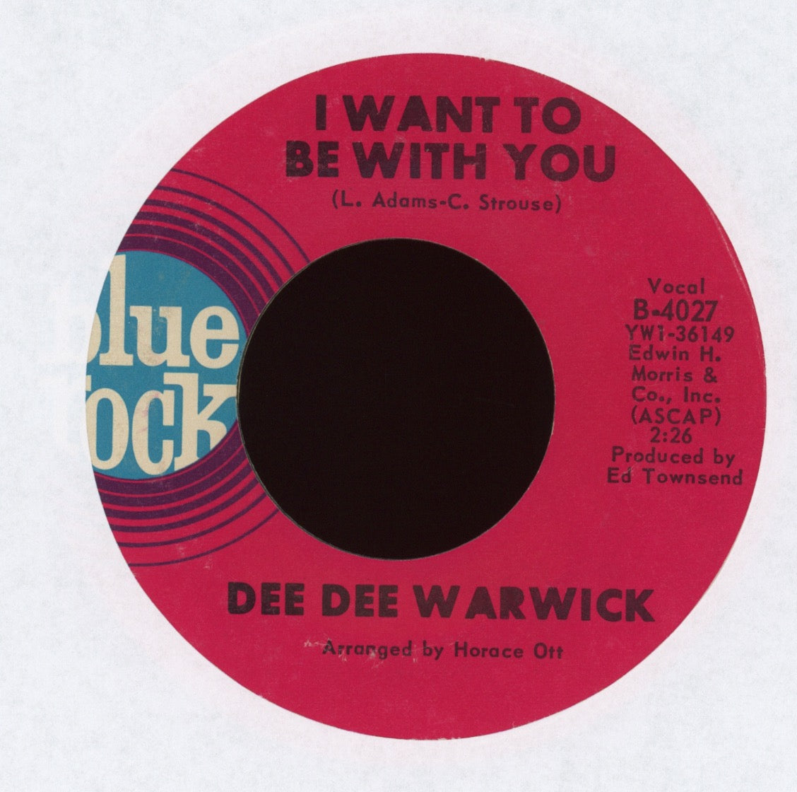 Dee Dee Warwick - We're Doing Fine on Blue Rock